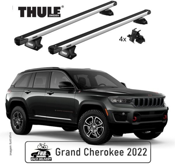Rack Thule Evo SlideBar para Jeep Grand Cherokee 2022