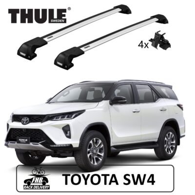 Rack Teto Thule Edge Flush Rail para Toyota SW4 2022-