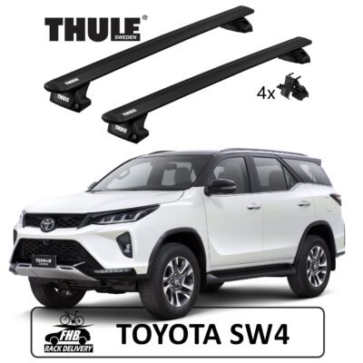 Rack Thule Evo WingBar Black para Toyota SW4 2022-