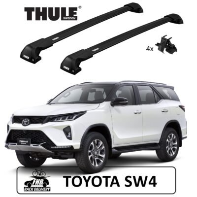 Rack Teto Thule Edge Flush Rail Black para Toyota SW4 2022-