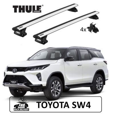 Rack Thule Evo WingBar Evo Flush Rail 7106 para Toyota SW4 2022-