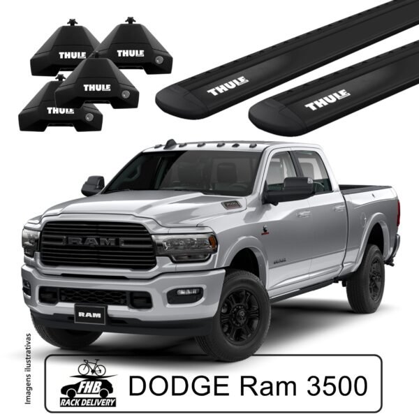 Rack Thule Black para Dodge Ram 3500 2019 ->