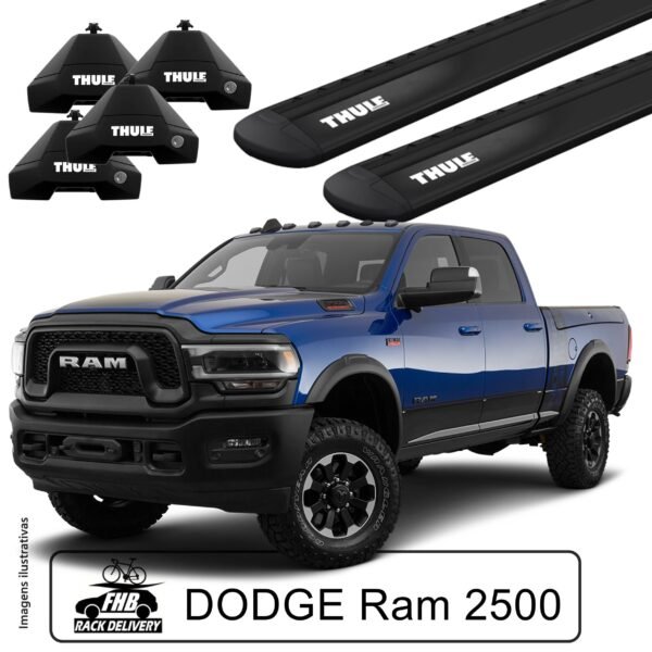 Rack Thule Black para Dodge Ram 2500 2019 ->