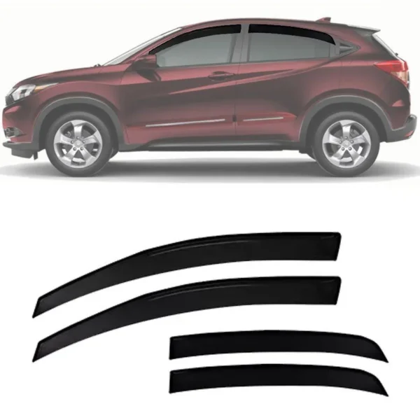 Calha Defletor de Chuva para Honda HRV 2016 -2018 TG Poli