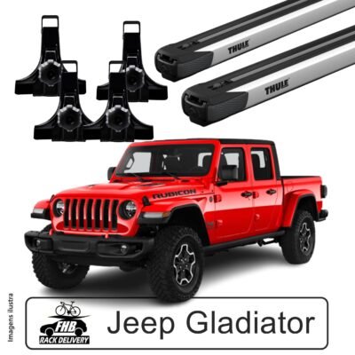 Rack Thule SlideBar 150 para Jeep Gladiator 2023