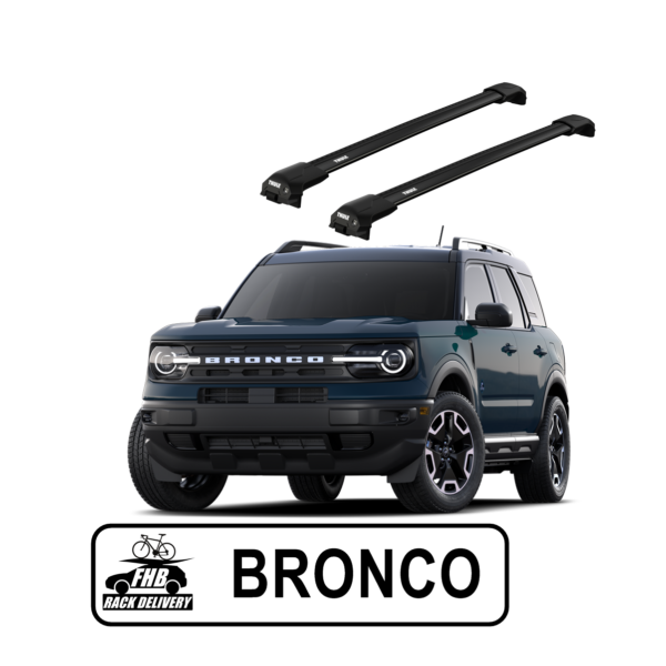 Rack Travessa Thule Ford Bronco 2022 Raised Rail Edge 7204