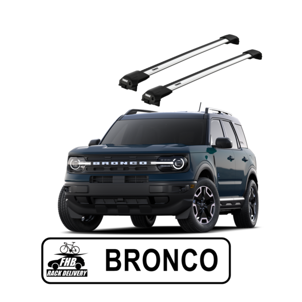 Rack Travessa Thule Ford Bronco 2022 Raised Rail Edge 7204