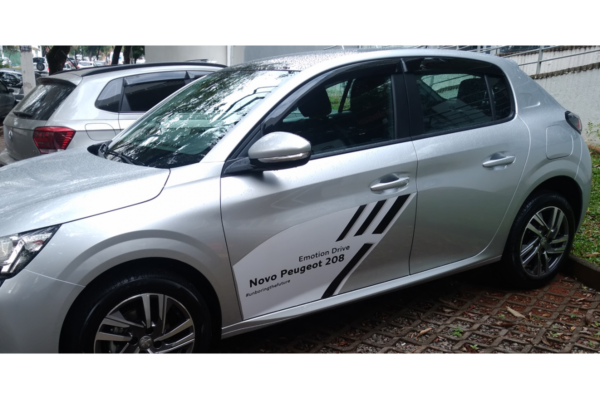 Calha TG POLI Inteiriça/Slim Peugeot 208  2021/2022 4 portas - Image 3