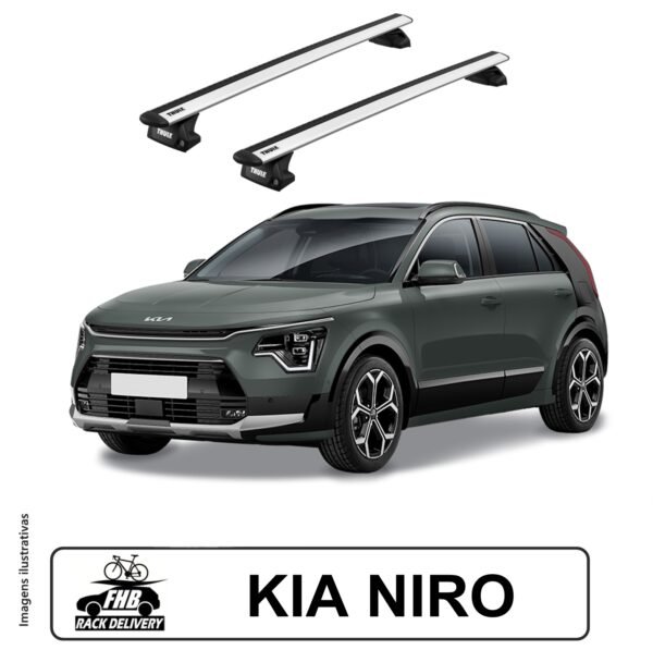 Rack Travessa Thule WingBar Evo Flush Rail Kia e-Niro 5-p SUV 22/23
