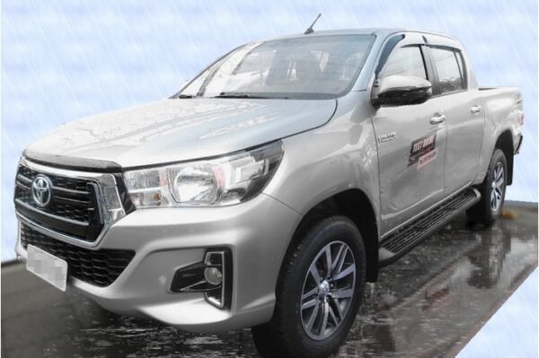 Calha de Chuva TG POLI  Inteiriça Slim Toyota Hilux Cab. Dupla 2017/23 - Image 2