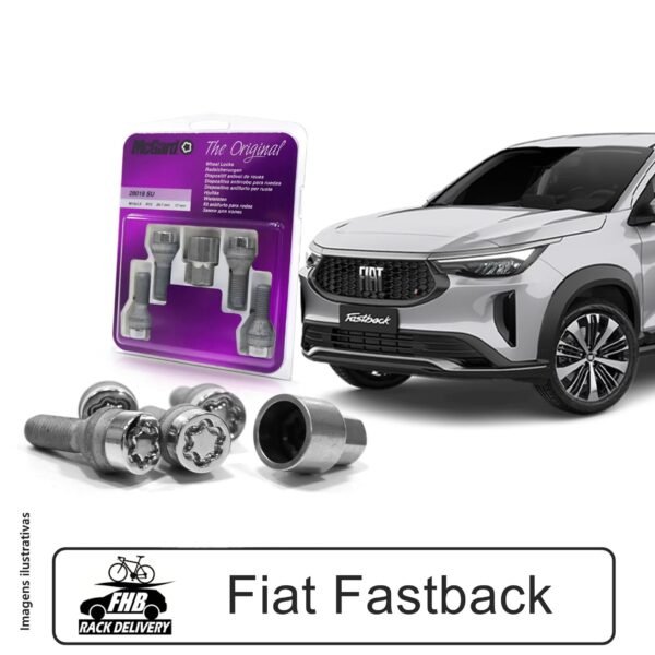 Kit Antifurto McGard para Fiat Fastback - Trava Porca De Rodas