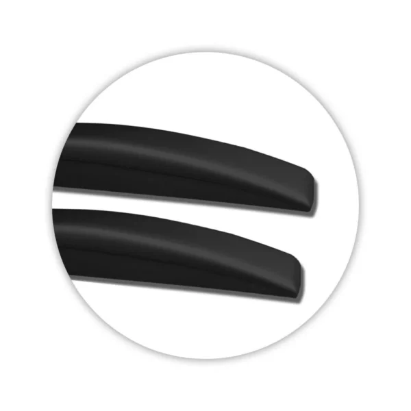 Longarina Decorativa Tgpoli Slim Preto 135cm - Image 3