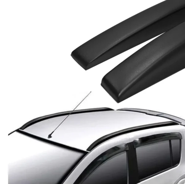 Longarina Decorativa Tgpoli Slim Preto 135cm