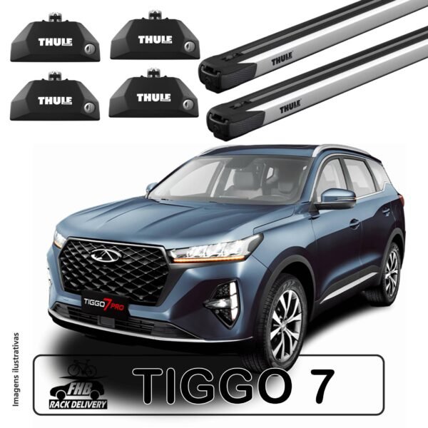Rack Thule SlideBar para Chery Tiggo 7