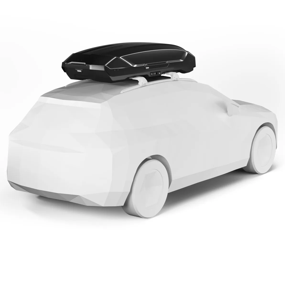 Bagageiro Thule Motion 3 XXL Black Glossy - 600L 6399 - Imagem 2