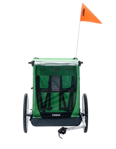 Aluguel Bike Trailer Thule Cadence Verde 2 Assentos - Imagem 2