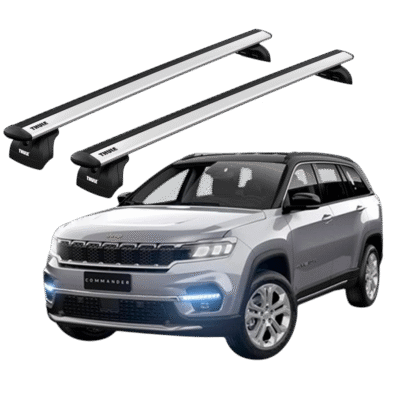 Aluguel Rack Thule Wingbar para Jeep Commander